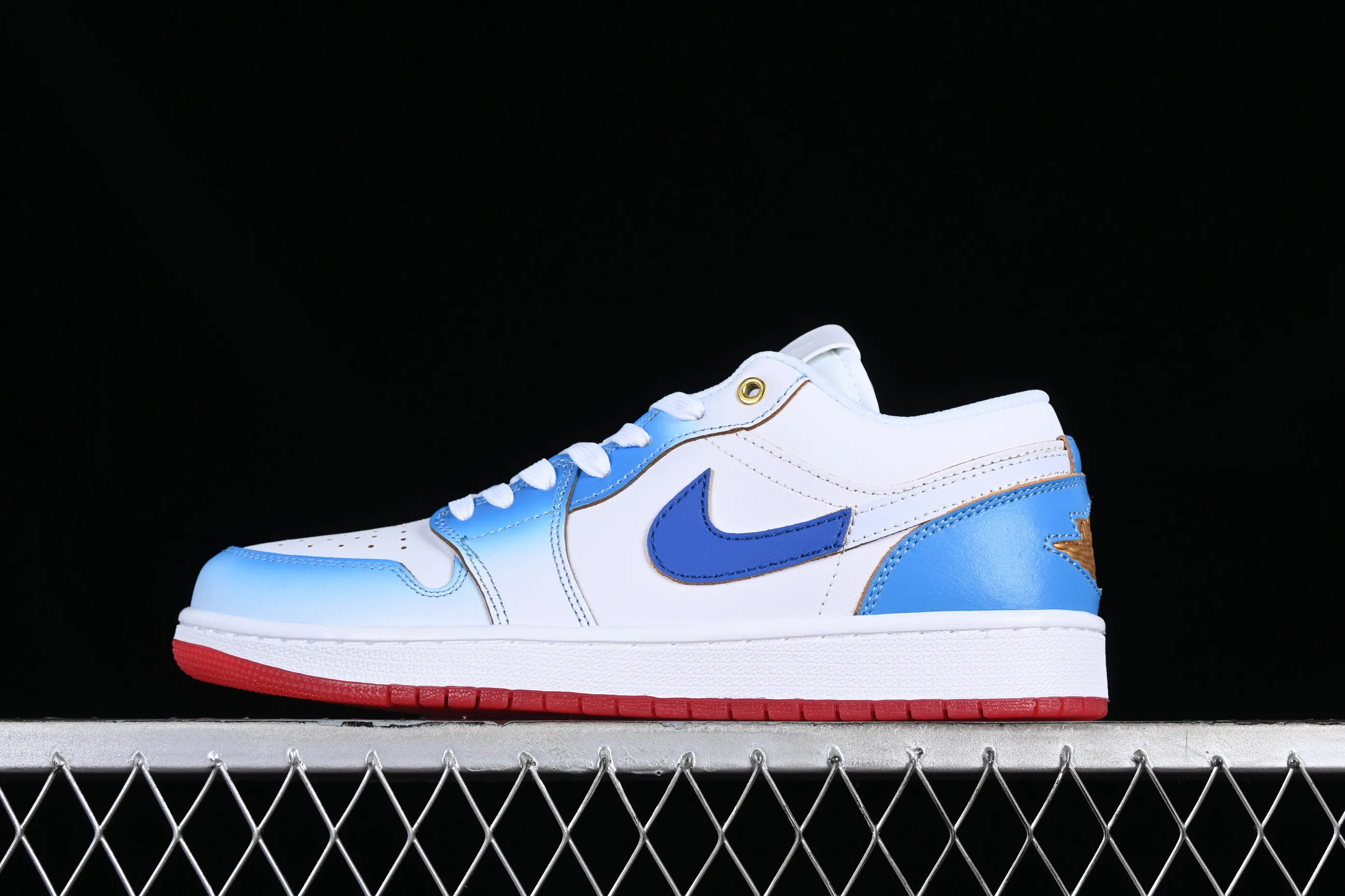 All categories Air Jordan Jordan series basketball shoes Air Jordan 1 Low Z version Air Jordan 1 Low AJ1 Joe 1 metal gradient low-top cultural casual sneakers FN8899-141